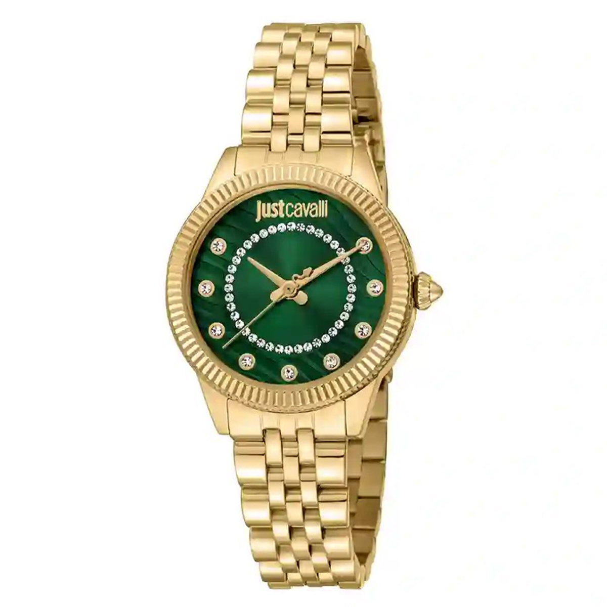 MONTRE JUST CAVALI FEMME SIMPLE ACIER